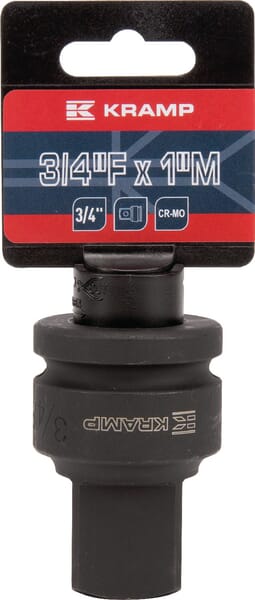 Voimahylsyadapteri 3/4 x 1.