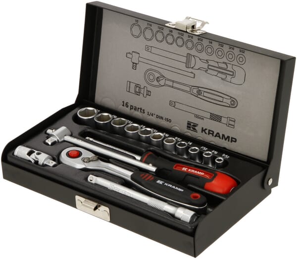 Hylsysarja 1/4 16-osainen