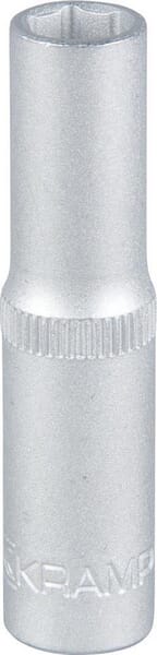 Hylsy pitkä 1/4 6-kulmainen 7 mm