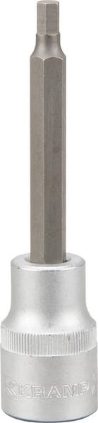 Kuusiokolohylsy, 1/2, pitkä, 5 mm