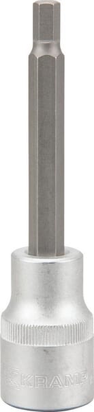 Kuusiokolohylsy, 1/2, pitkä, 6 mm