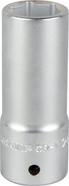 Hylsy pitkä 3/4 6-kulmainen 24 mm