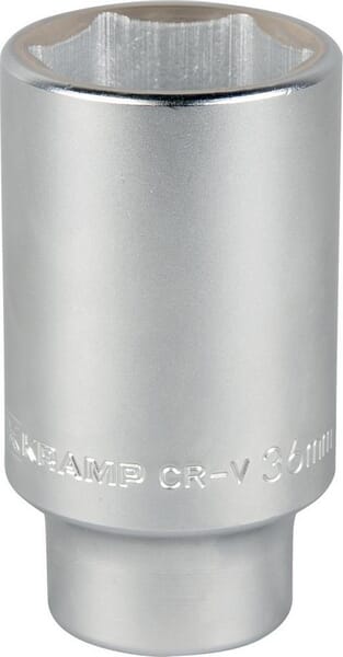 Hylsy pitkä 3/4 6-kulmainen 36 mm