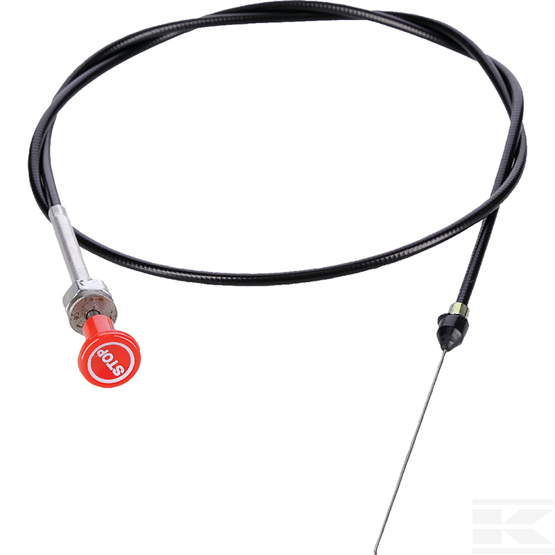 Engine stop cable