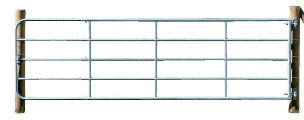 Aitaportti 3-4 m galvanoitu