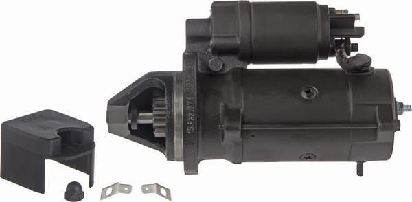 Starttimoottori 12V, 3.2kW, 10-hampainen, CW, alennusvaihteella, Mahle