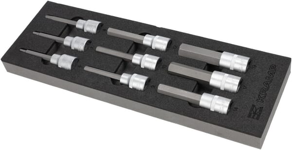 Kuusiokolohylsysarja pitkä 1/2.