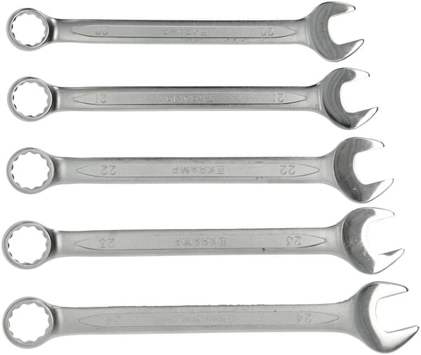 Kiintolenkkiavainsarja 5 kpl (20 - 24 mm)