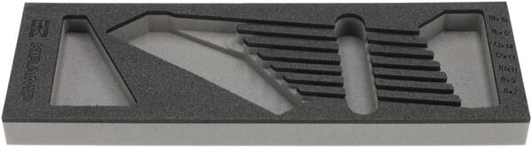 Kaksipäinen rengasavainsarja 7 kpl (6 - 19 mm) foa