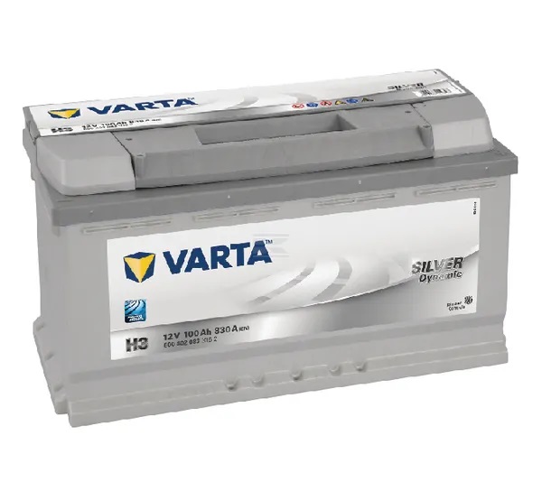 Akku 12V 100Ah 830A Silver Dynamic VARTA