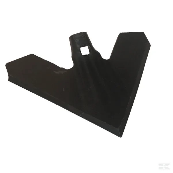 Hanhenjalka 10,5 cm musta, 4 mm