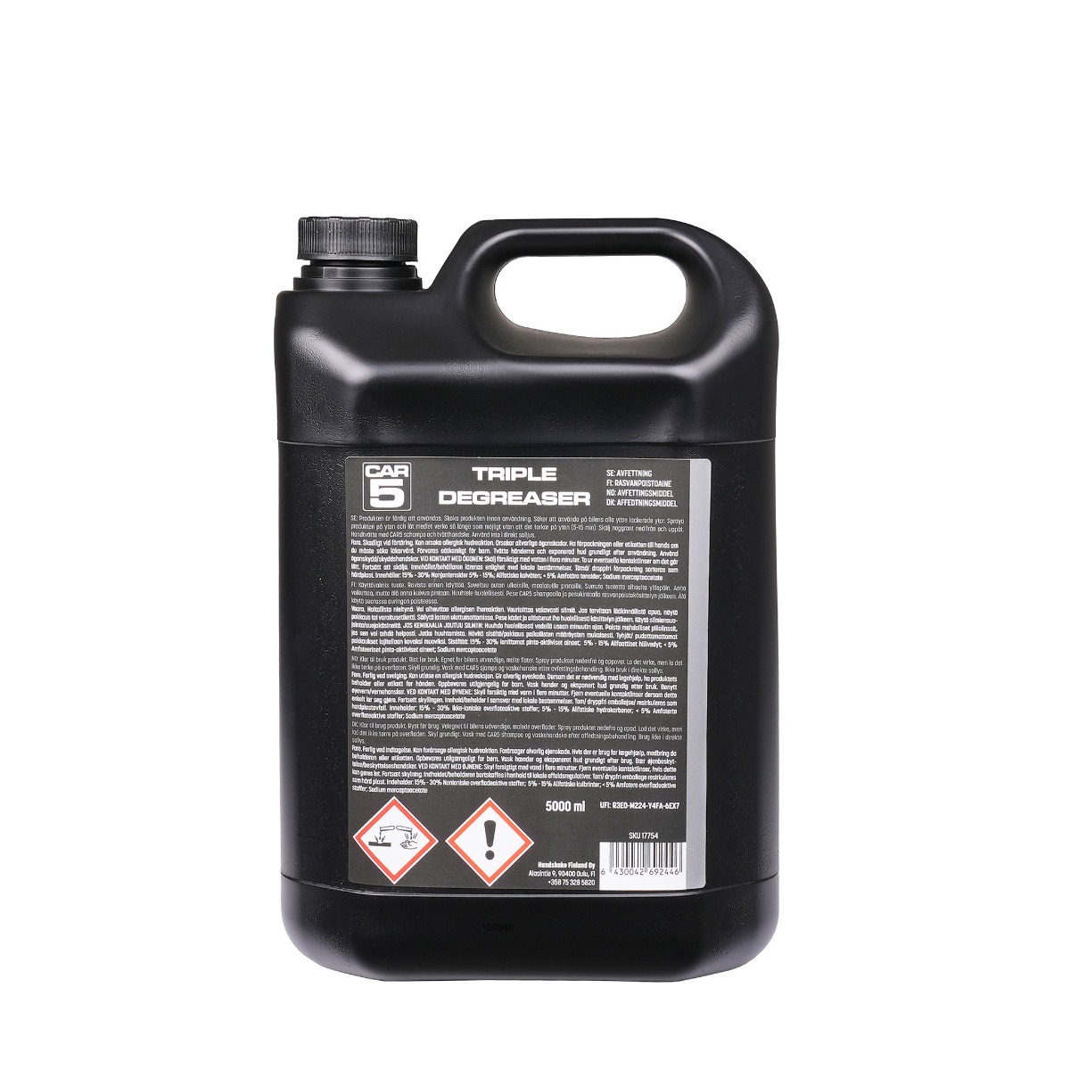 CAR5 liuotinpesuaine 3in1, 5 L