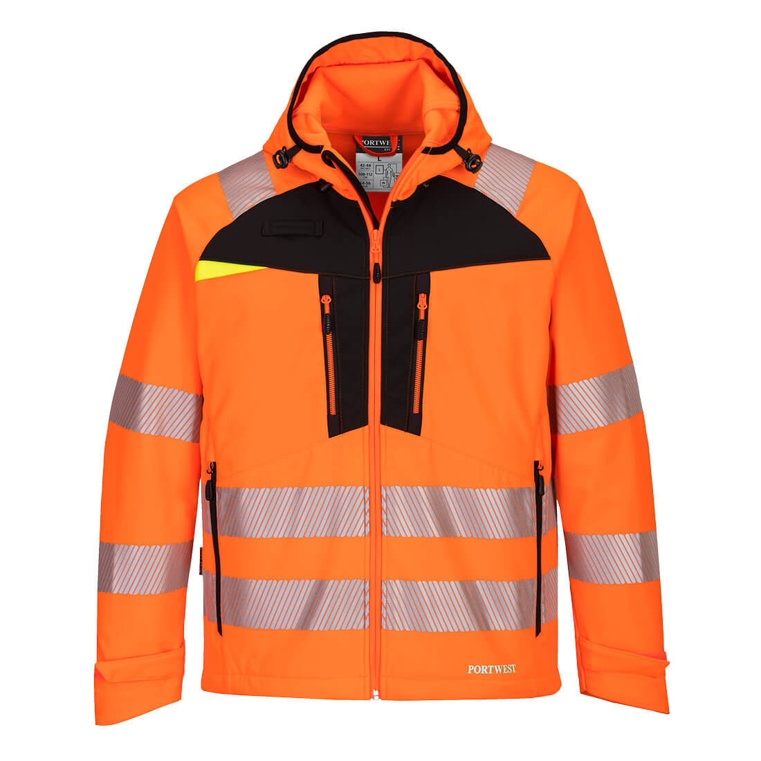 Portwest DX4 Hi-Vis Softshell oranssi/musta