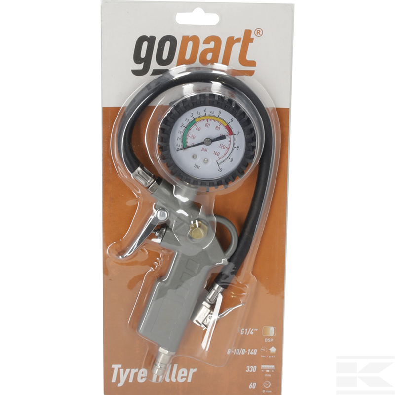 RENKAAN TÄYTTÖLAITE PAINEMITTARILLA