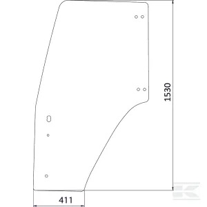 Ovilasi vasen sopii NH, CIH 82036001