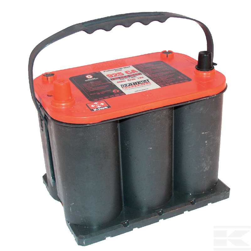 Akku 12 V 44 Ah 730 A AGM Red Top RTS 3.