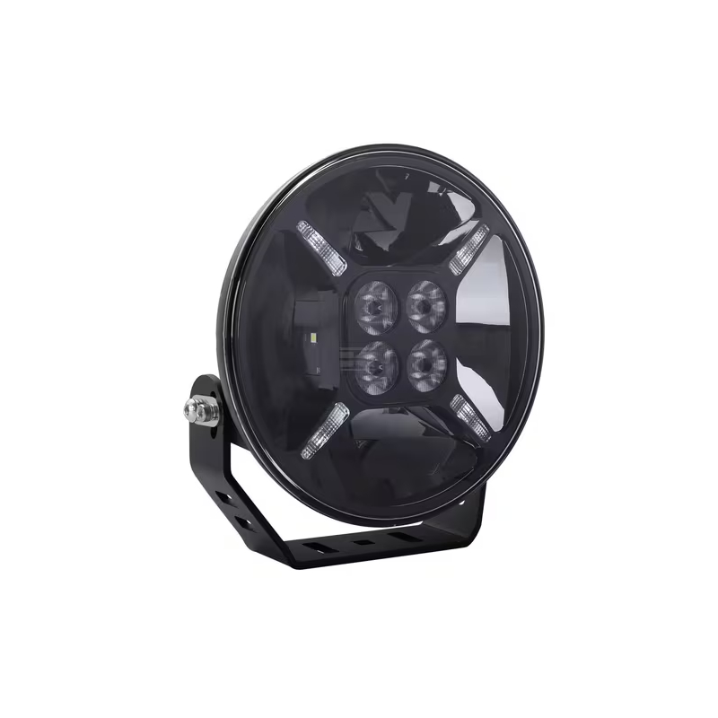 LED-kaukovalo, pysäköintivalolla 60W, pyöreä, 9-36V, Ø180mm