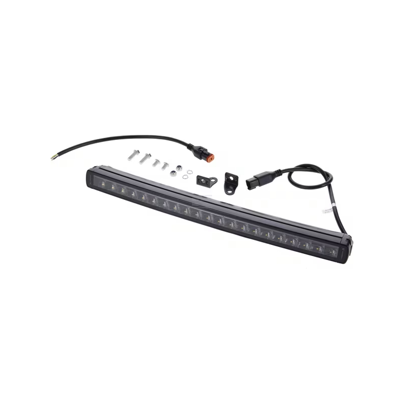 Työvalopaneeli LED, 105W, 8820 lm, 12/24V, 525,5 x 54,4 mm Combo, kaareva