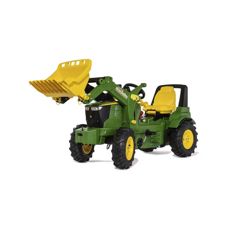 John Deere 7310R+etukuormaaja+ilmakumipyörät