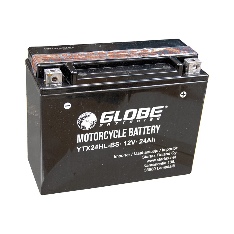 AGM AKKU 12V 24AH, SKI-DOO, ARCTIC CAT CAN-AM GLOBE