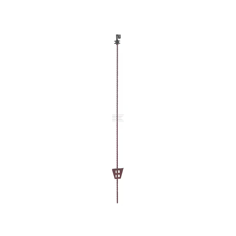 Jousiteräspylväs pyöreä 107 cm yläeristin 10 kpl