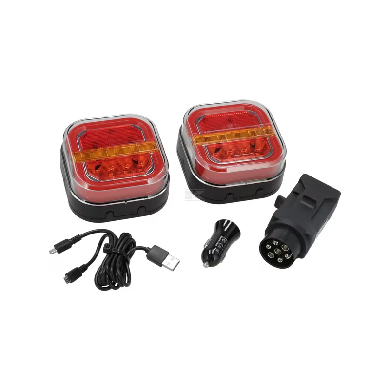 Langaton LED-takavalosarja