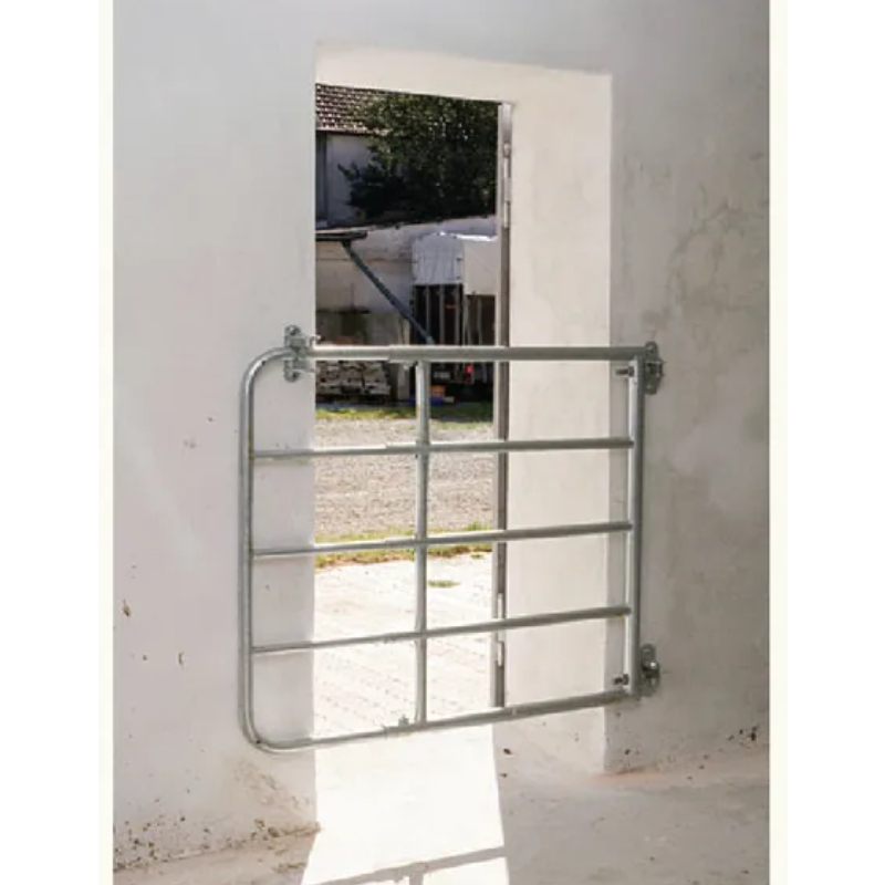 Veräjä portti 1,0-1,7 m galvanoitu säädettävä AKO