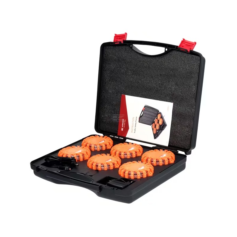 Valokiekko h&auml;t&auml;varoitusvalosarja 6 valoa