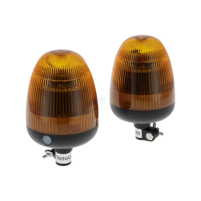 Kahden synkronoitavan LED-valomajakan sarja TWIN, 12-24V, joustava