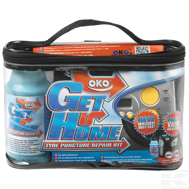 Rengaskompressori ja paikkausainesarja